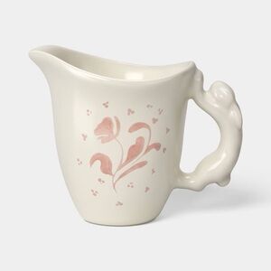 Stoneware nwt Aralia Creamer Pitcher Pink - Threshold